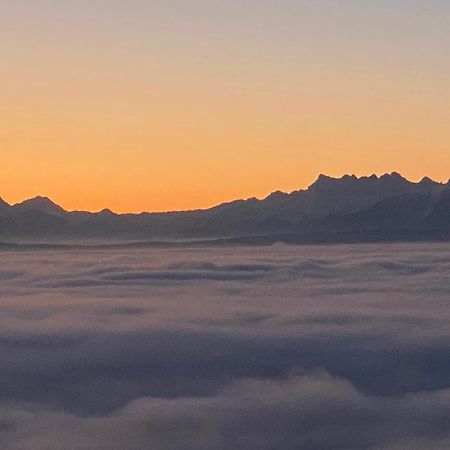 Tevenon Vue Panoramique Alpes-Lac Grandevent Exteriör bild